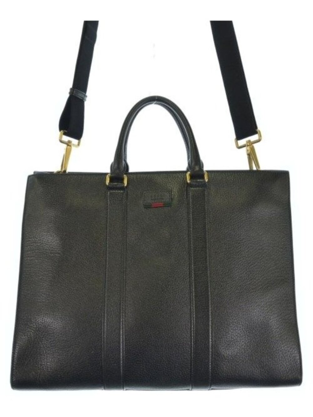 Gucci Leather 2-Way Tote Bag